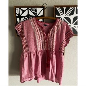 Boho Babydoll Blouse